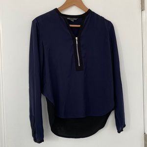 Armani Exchange Blouse w/ zipper